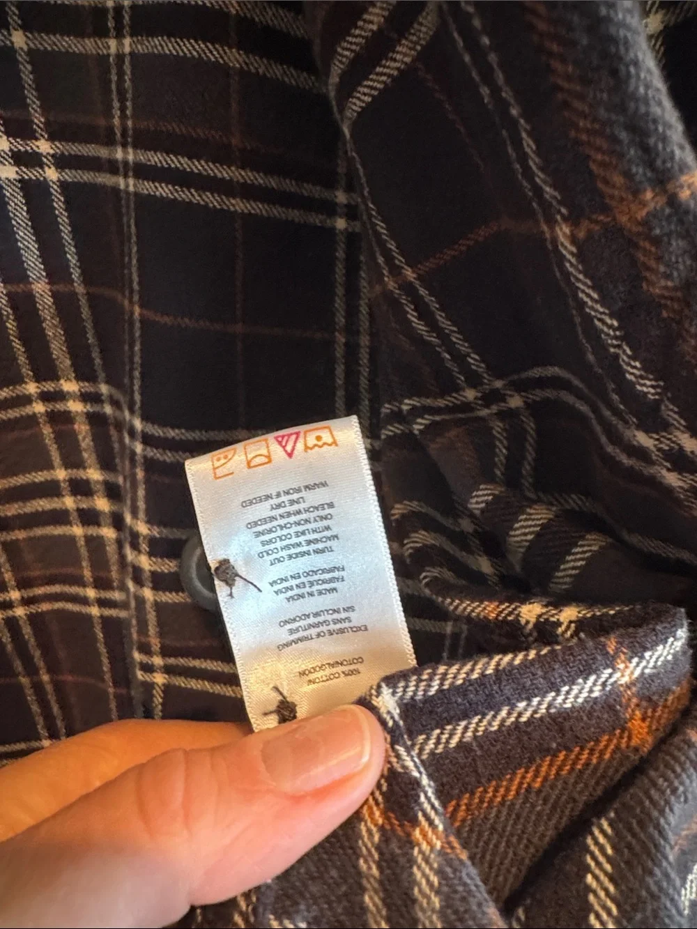 Wolverine Black and Cream Plaid Shirt Jacket
